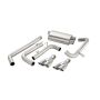 Corsa Performance 14143 3.0in. Cat-Back Dual Rear Exit with Twin 3.5in. Polished Pro-Series Tips