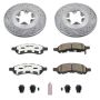 PowerStop K5405-26 Z26 Street Performance Ceramic Brake Pad and Drilled & Slotted Rotor Kit