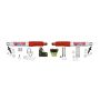 Skyjacker 7297 DUAL STAB KT WHITE W/RED BO