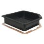 Derale 14200 Transmission Cooling Pan, Reduces Fluid Temps up to 50°F, Increase Capacity