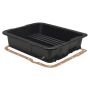 Derale 14204 Transmission Cooling Pan, Reduces Fluid Temps up to 50°F, Increase Capacity