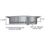 Derale 14204 Transmission Cooling Pan, Reduces Fluid Temps up to 50°F, Increase Capacity