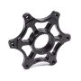 TRIPLE X RACE COMPONENTS TXR600-SU-0181-BLK Sprocket/Rotor Hub