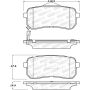 Stoptech 308.13020 Street Brake Pads - Front