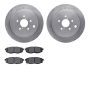 Dynamic Friction 6502-13162 Rotor Kit