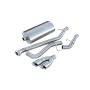 Corsa Performance 14261 3.0in. Cat-Back Single Side Exit with Twin 4.0in. Polished Pro-Series Tips