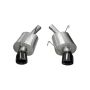 Corsa Performance 14311BLK 2.5in. Axle-Back Dual Rear Exit with Single 4.0in. Black PVD Pro-Series Tips