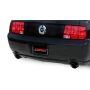 Corsa Performance 14311BLK 2.5in. Axle-Back Dual Rear Exit with Single 4.0in. Black PVD Pro-Series Tips