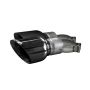 Corsa Performance 14346BLK Single 4.5in. Black PVD Pro-Series Tip Kit (Clamps Included)