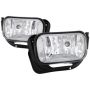 SPYDER 9040894 OEM Fog Light With Universal Switch - Clear