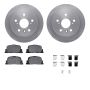 Dynamic Friction 6512-76332 Rotor Kit