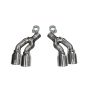 Corsa Performance 14359 Twin 4.0in. Polished Pro-Series Tip Kit (Clamps Included)