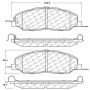 Stoptech 308.14630 Street Touring Brake Pads
