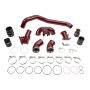 Wehrli WCF100324-RED 07.5-10 GMC/Chevrolet 6.6L Duramax Stage 1 High Flow Intake Bundle Kit - WCFab Red