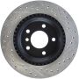 StopTech 06 BMW 325 / 07-09 BMW 328 Slotted & Drilled Right Rear Rotor