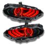 Oracle Lighting 1446-332 2018-23 Ford Mustang Dynamic ColorSHIFT DRL w/Halo Kit & Sequential Turn Signal