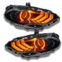 Oracle Lighting 1446-332 2018-23 Ford Mustang Dynamic ColorSHIFT DRL w/Halo Kit & Sequential Turn Signal