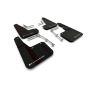 Rally Armor MF74-UR-BLK/WH Black Mud Flap/White Logo