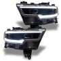 Oracle Lighting 1448-330 2019-2021 RAM 1500 ColorSHIFT(tm) RGBW+A LED Projector Headlight DRL Upgrade Kit