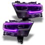 Oracle Lighting 1448-335 2019-2021 RAM 1500 ColorSHIFT(tm) RGBW+A LED Projector Headlight DRL Upgrade Kit