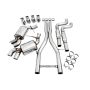 AWE Tuning 3015-42092 16-19 Chevy Camaro SS Res Cat-Back Exhaust -Touring Edition (Quad Chrome Silver Tips)