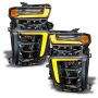 Oracle Lighting 1452-334 20-21 Silverado HD 2500/3500 ColorSHIFT(tm) RGB+W Headlight DRL Kit