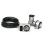 Ridetech 30111500 On-Demand 1 way compressor kit with analog gauge.