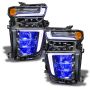 Oracle Lighting 1453-334 2020-2021 Silverado HD 2500/3500 ColorSHIFT(tm) RGB Headlight Demon Eye Kit