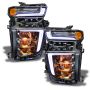 Oracle Lighting 1453-334 2020-2021 Silverado HD 2500/3500 ColorSHIFT(tm) RGB Headlight Demon Eye Kit