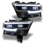 Oracle Lighting 1456-334 2019-2021 RAM 1500 ColorSHIFT(tm) RGB LED Projector Headlight Demon Eye Kit