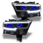 Oracle Lighting 1456-334 2019-2021 RAM 1500 ColorSHIFT(tm) RGB LED Projector Headlight Demon Eye Kit