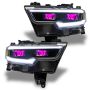 Oracle Lighting 1456-334 2019-2021 RAM 1500 ColorSHIFT(tm) RGB LED Projector Headlight Demon Eye Kit