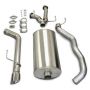 Corsa Performance 14573 3.0in. Cat-Back Single Rear Exit with Single 4.0in. Polished Pro-Series Tip