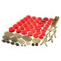 Energy Suspension 68-70 Chevrolet Biscayne/Bel Air/Caprice/Impala Body Mount Set w/ Hardware - Red