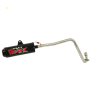 Big Gun 10-4903-BK 08-23 Kawasaki KFX 90 Evo M Series Black Out Full System Exhaust