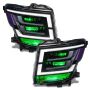 Oracle Lighting 1464-334 2021-2022 Nissan Titan ColorSHIFT(tm) Demon Eye RGB Headlight Upgrade Kit