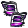 Oracle Lighting 1464-334 2021-2022 Nissan Titan ColorSHIFT(tm) Demon Eye RGB Headlight Upgrade Kit