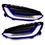 Oracle Lighting 1467-332 2016-2021 Tesla Model X ColorSHIFT(tm) Headlight & Fog Light DRL Upgrade Kit
