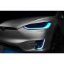 Oracle Lighting 1467-332 2016-2021 Tesla Model X ColorSHIFT(tm) Headlight & Fog Light DRL Upgrade Kit
