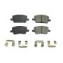 PowerStop 17-1929 PowerStop - Z17 Low-Dust Ceramic Brake Pads with Hardware