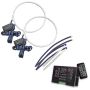 Oracle Lighting 1471-333 ColorSHIFT(tm) Headlight Halo Kit w/DRL Bar - Base Headlights