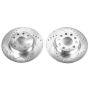 PowerStop EBR1204XPR PowerStop Evolution Performance Drilled, Slotted & Plated Brake Rotor Pair