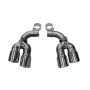 Corsa Performance 14774 Twin 4.0in. Polished Pro-Series Tip Kit (Clamps Included)