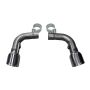 Corsa Performance 14775 Single 4.5in. Polished Pro-Series Tip Kit (Clamps Included)