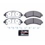 PowerStop Z36-726 PowerStop - Z36 Truck and SUV Carbon-Fiber Ceramic Brake Pads with Hardware Kit