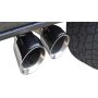 Corsa Performance 14841 2.5in. Resonator Delete Kit