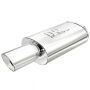 MagnaFlow Exhaust Products 14851 Straight-Through Performance Muffler; 2.25/4in. Center/Center; 5x14x8 Body