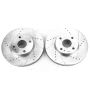 PowerStop JBR1743XPR PowerStop Evolution Performance Drilled, Slotted & Plated Brake Rotor Pair