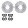 Dynamic Friction 6502-76433 Rotor Kit