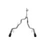CORSA Performance 21183BLK Corsa 2022-2024 2023 Ford F-150 SuperCrew/5.5ft Bed 5.0L V8 Xtreme Cat-Back Dual Rear Exit-BlackPVD